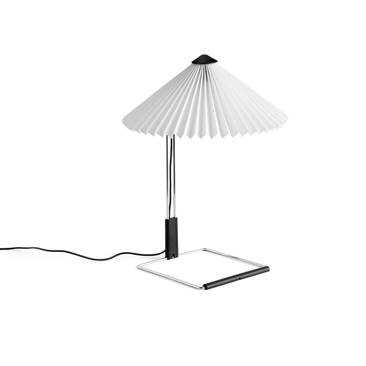 Matin table Lampe à poser Ø30 cm - White-steel - HAY