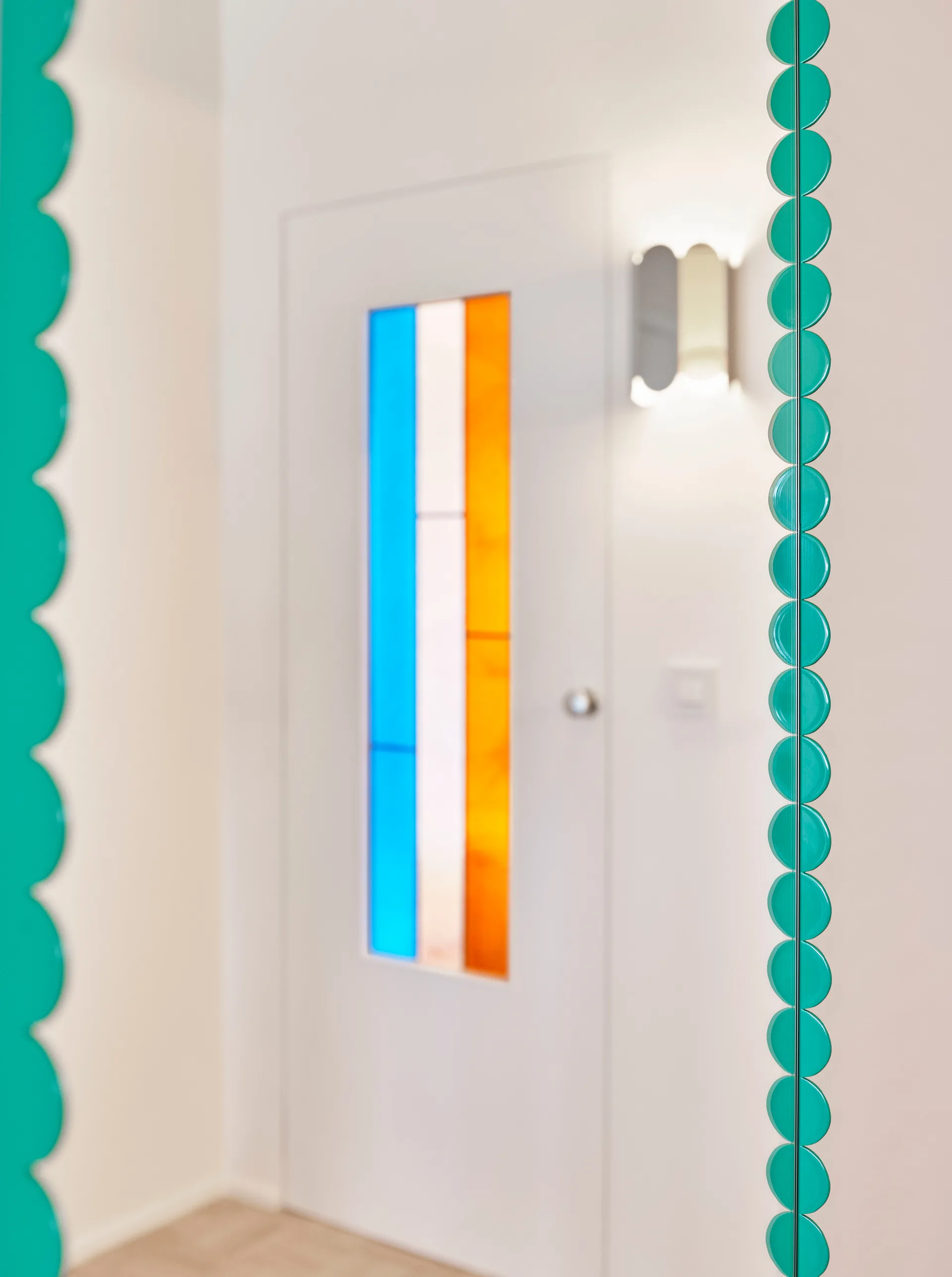 Miroir Arcs Mirror Rectangle M 50x133,5 cm, Green HAY