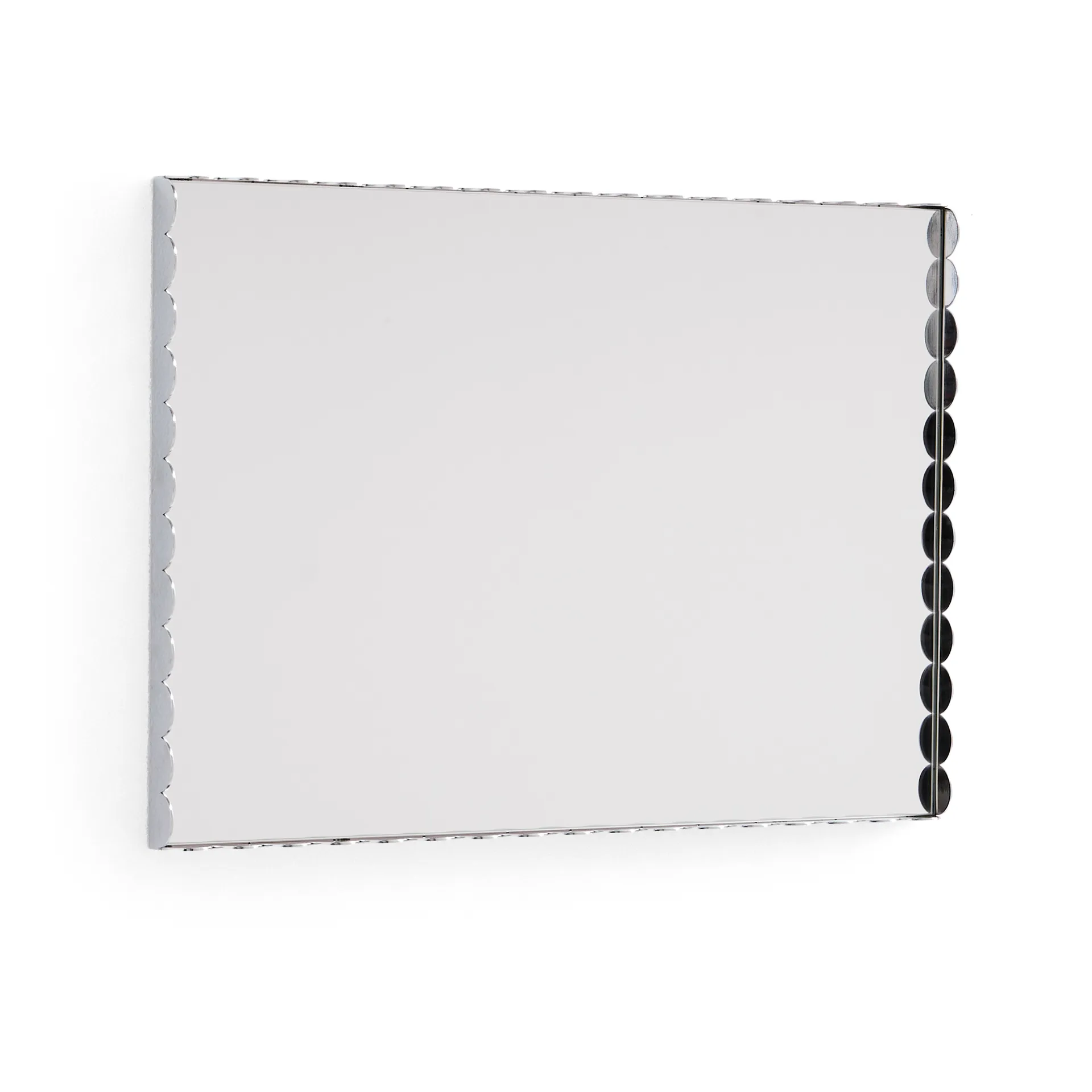 Miroir Arcs Mirror Rectangle S 43,5x61,5 cm, Acier inoxydable HAY