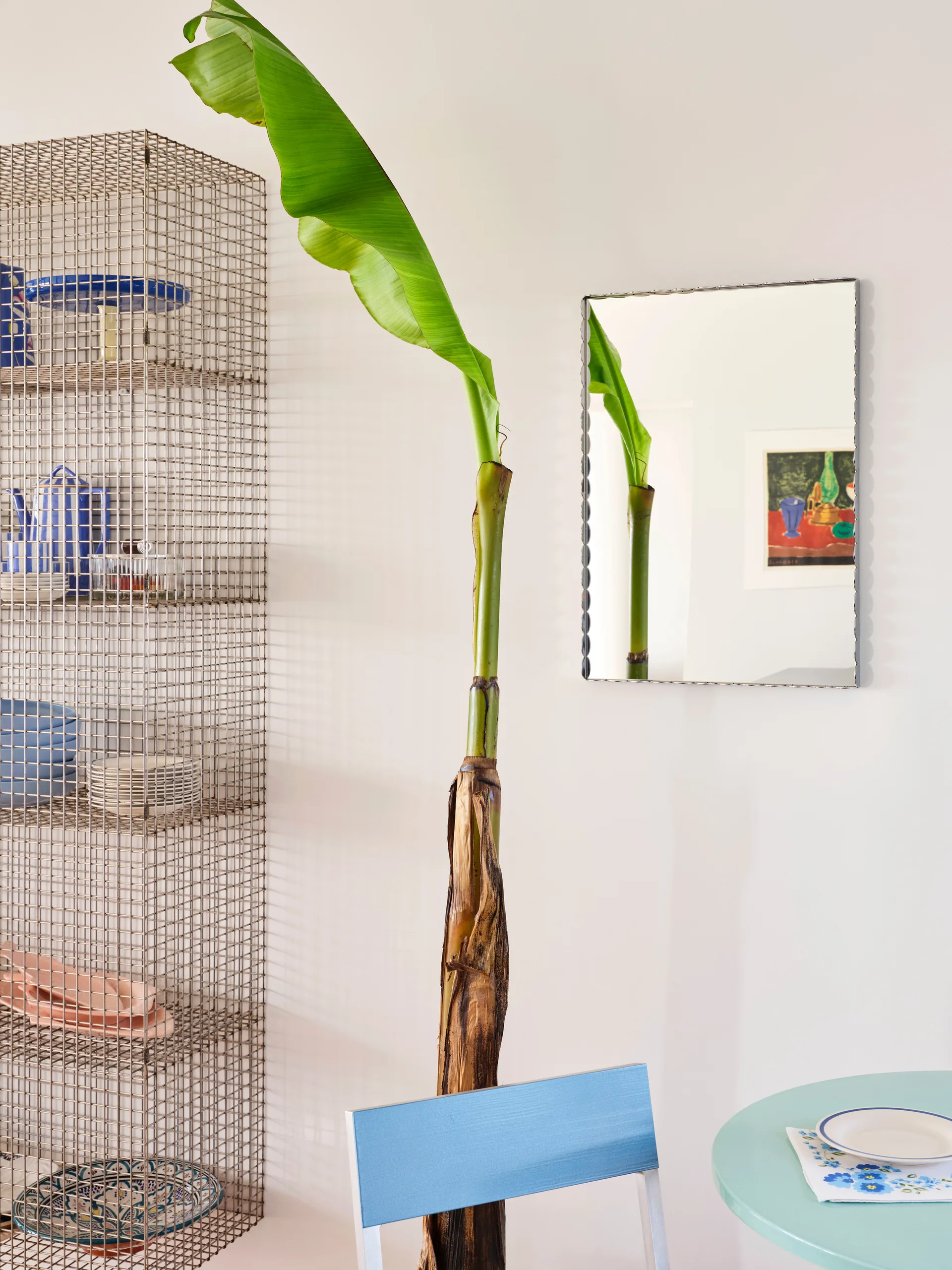 Miroir Arcs Mirror Rectangle S 43,5x61,5 cm, Acier inoxydable HAY