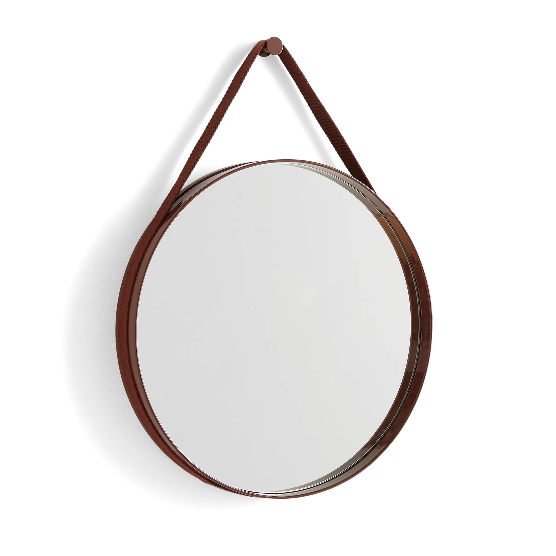 Miroir Strap Mirror, Dark brown HAY