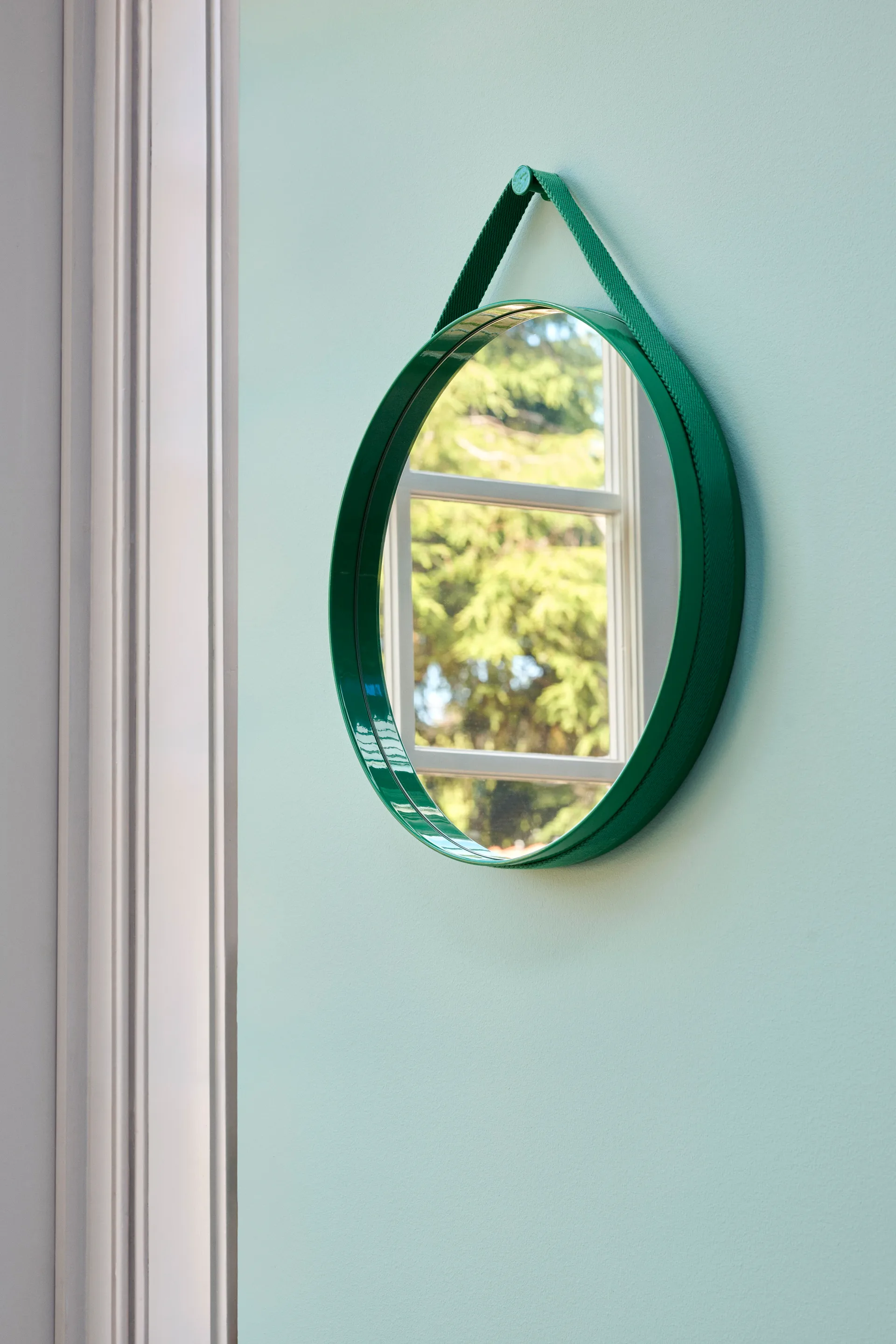Miroir Strap Mirror, Green HAY