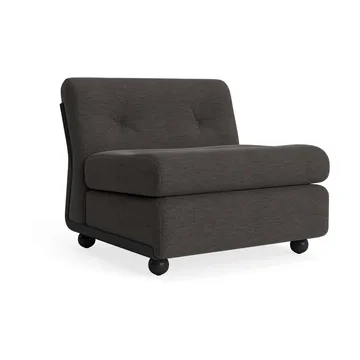 Module de canapé Amanta - Anthracite-yuma 1010, 1-place/fauteuil - HAY