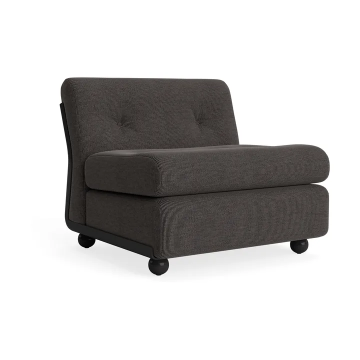 Module de canapé Amanta - Anthracite-yuma 1010, 1-place/fauteuil - HAY