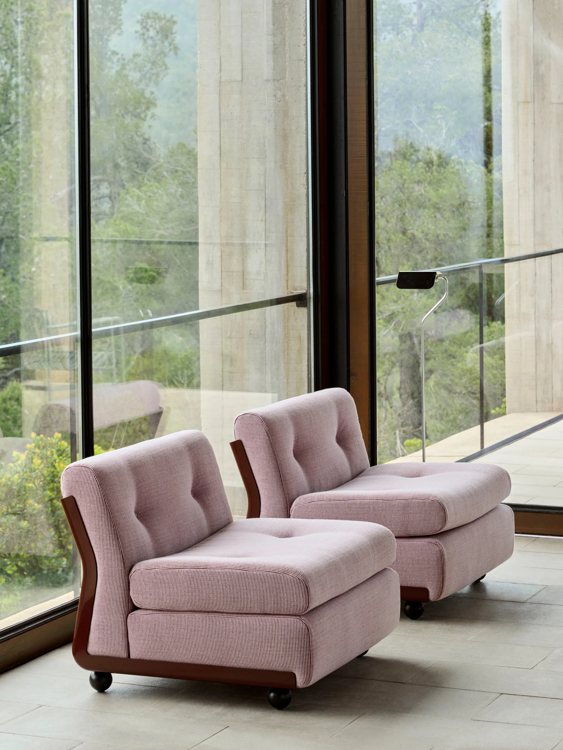 Module de canapé Amanta, Burgundy red-yuma 1851, 1-place/fauteuil HAY