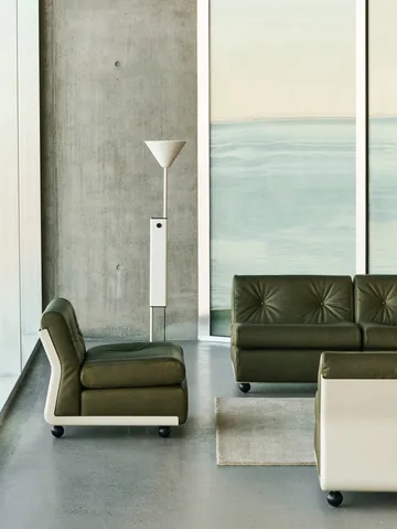 Module de canapé Amanta - Cream beige-sense forest, 1-place/fauteuil - HAY