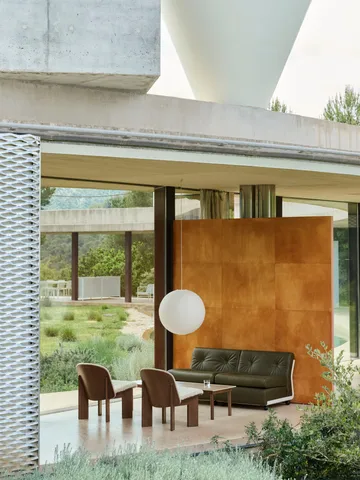 Module de canapé Amanta - Cream beige-sense forest, 2-places - HAY