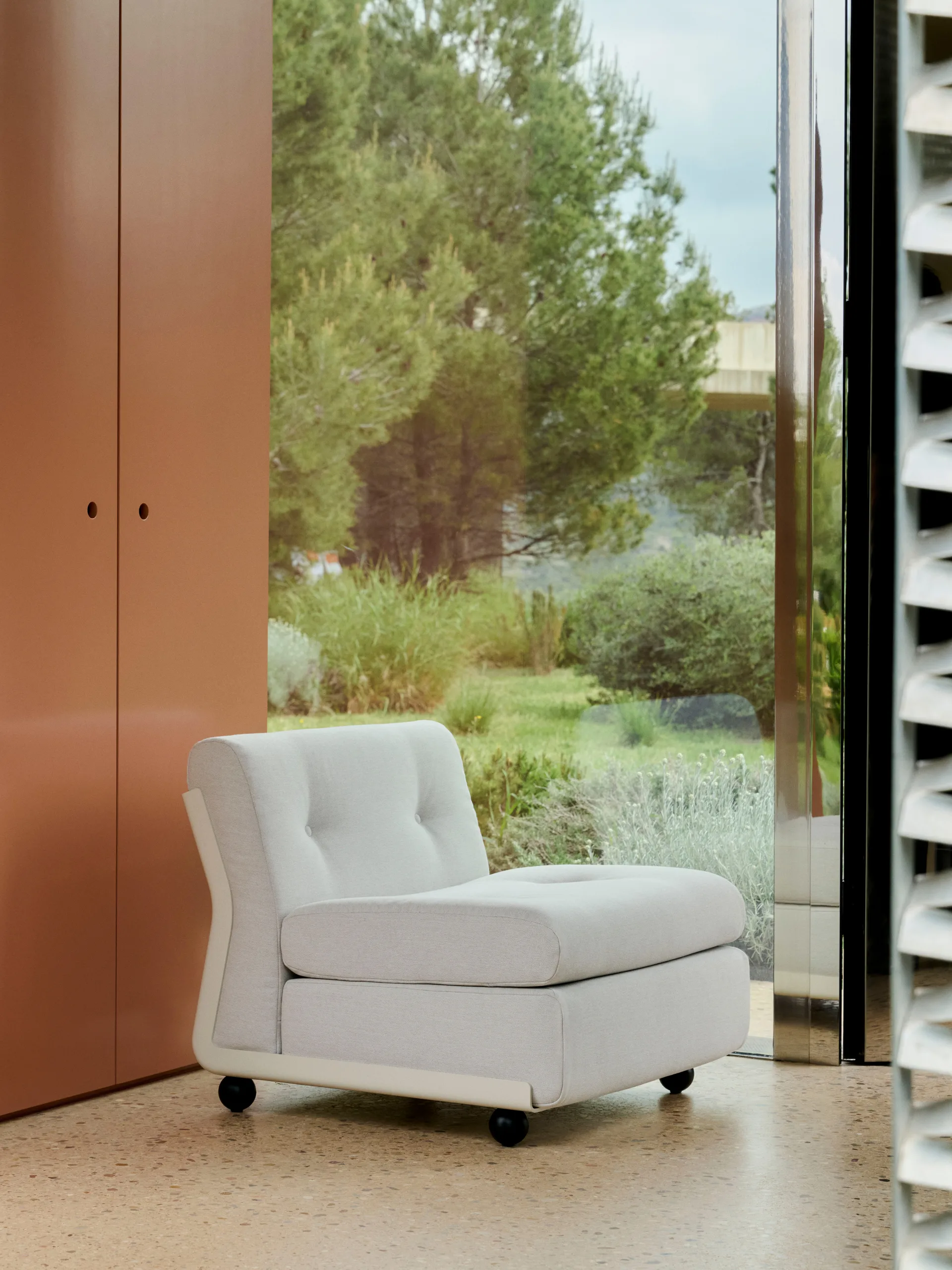 Module de canapé Amanta, Cream beige-story 102, 1-place/fauteuil HAY