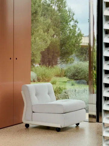 Module de canapé Amanta - Cream beige-story 102, 1-place/fauteuil - HAY