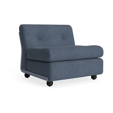 Module de canapé Amanta - Frost blue-turf blue, 1 place/fauteuil - HAY