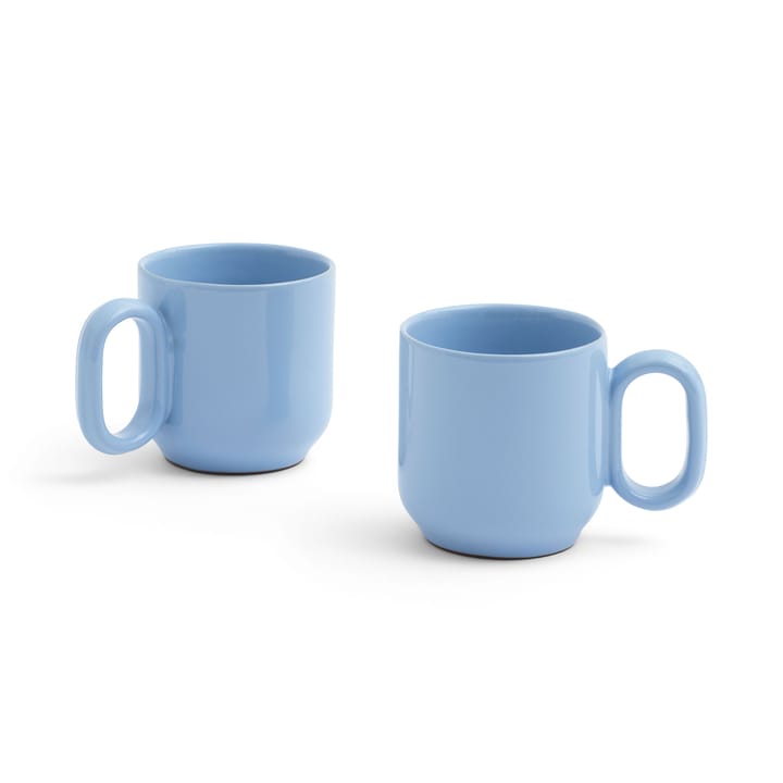 Mug Barro lot de 2 - Light blue - HAY