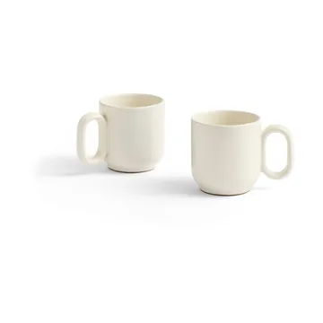 Mug Barro lot de 2 - Off-white - HAY