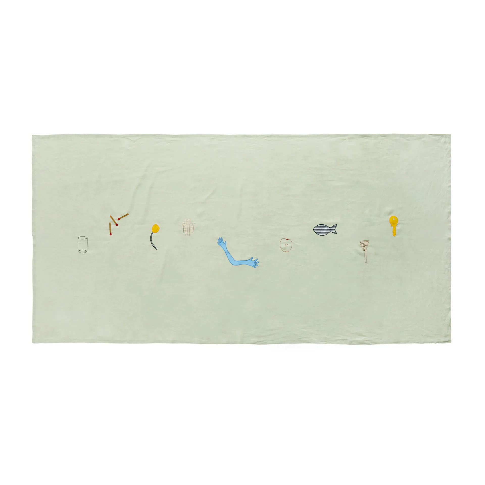 Nappe Sobremesa 140x300 cm, Green HAY