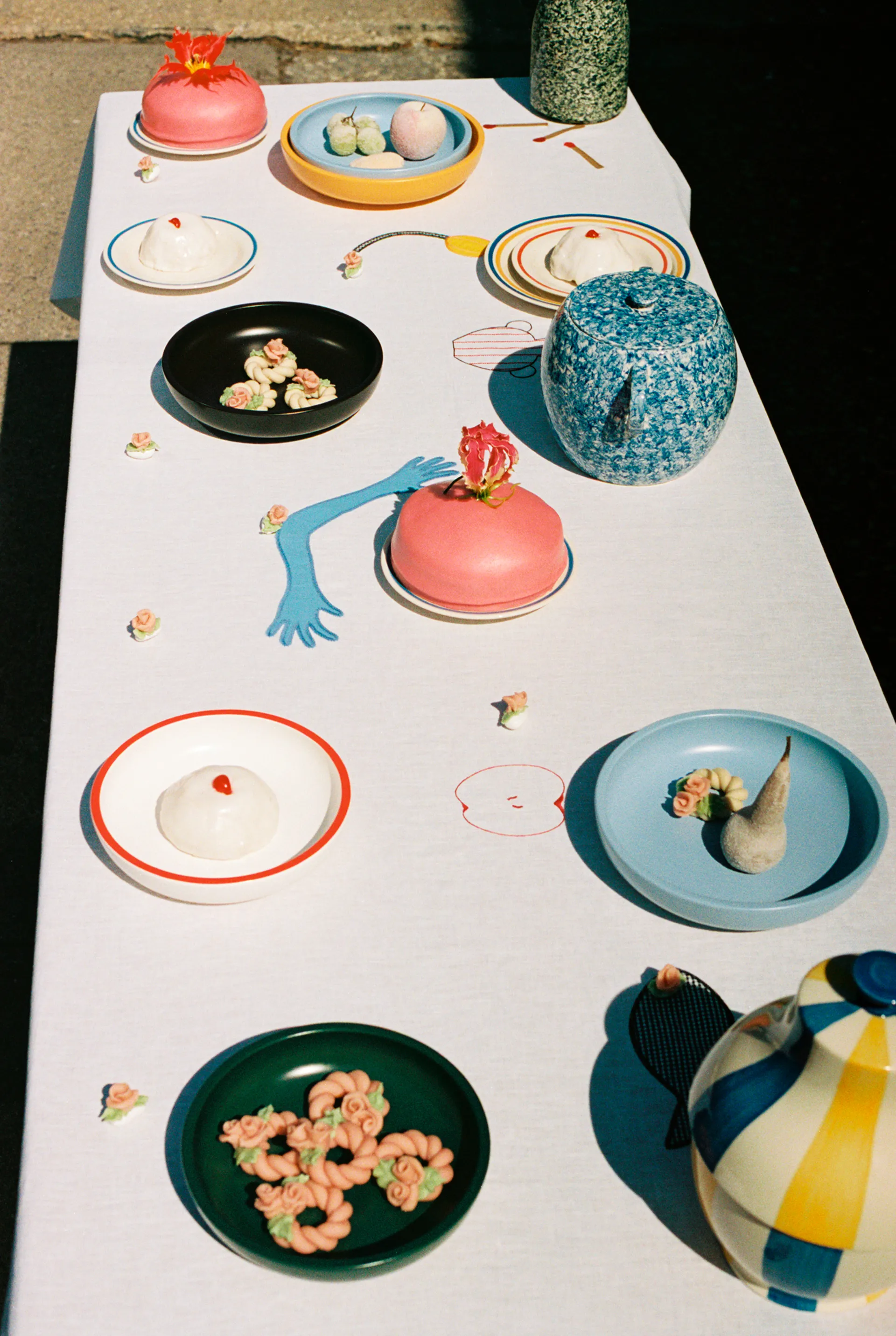 Nappe Sobremesa 140x300 cm, White HAY