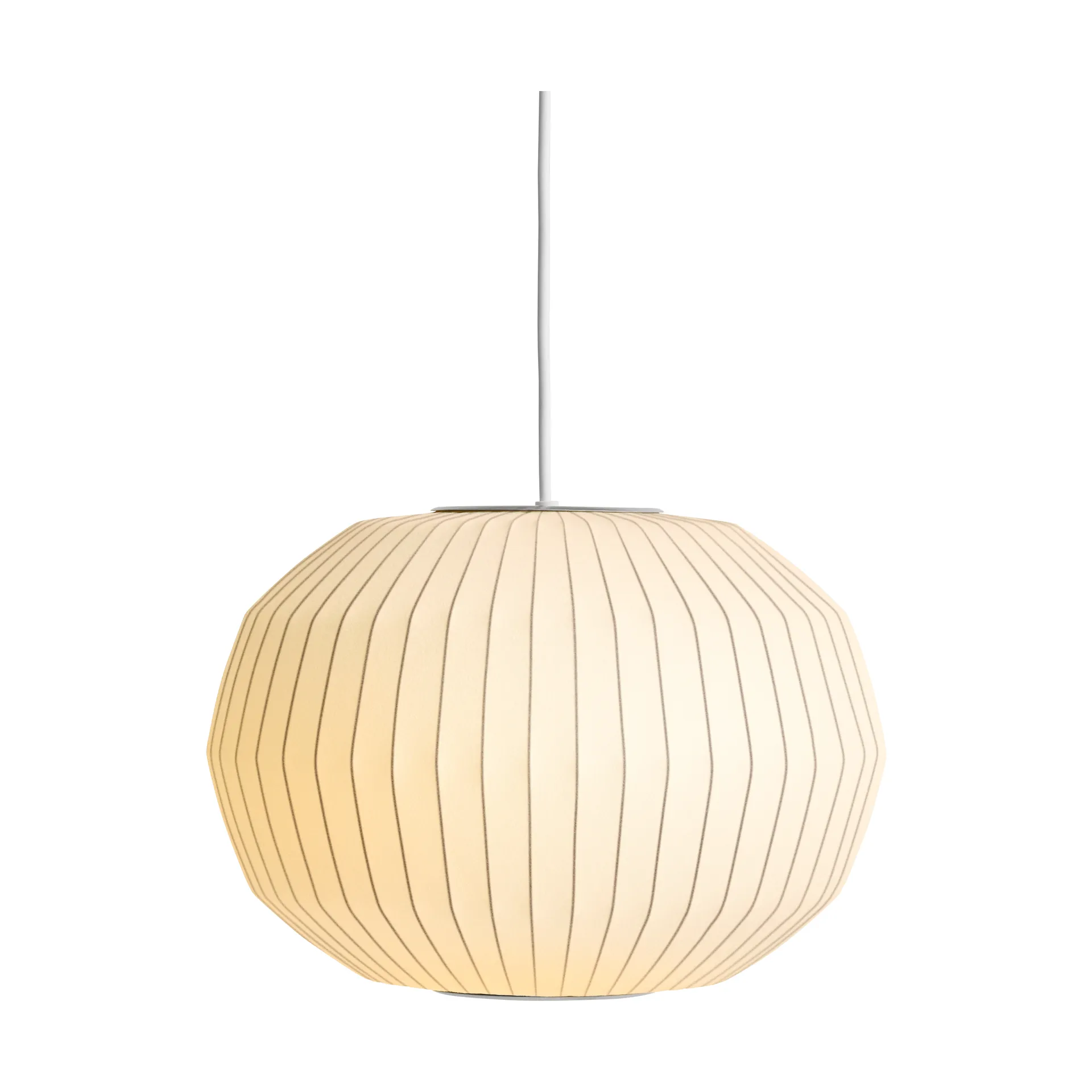 Nelson Bubble Angled Sphere suspension S, Off white HAY