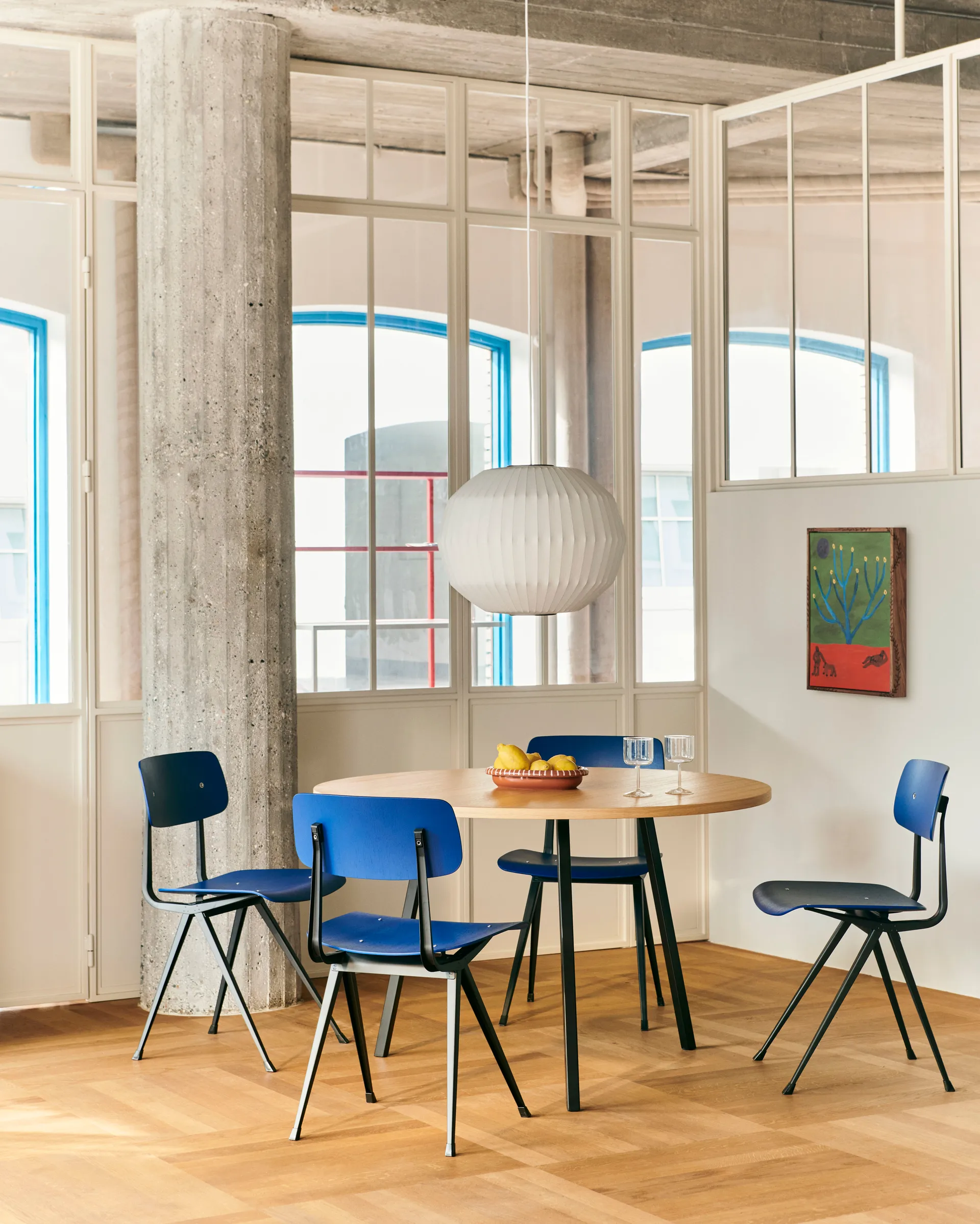 Nelson Bubble Angled Sphere suspension S, Off white HAY