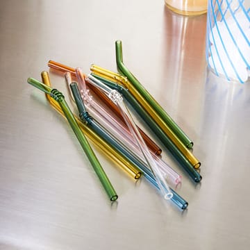 Pailles Sip Swirl Lot de 6 - Multi - HAY
