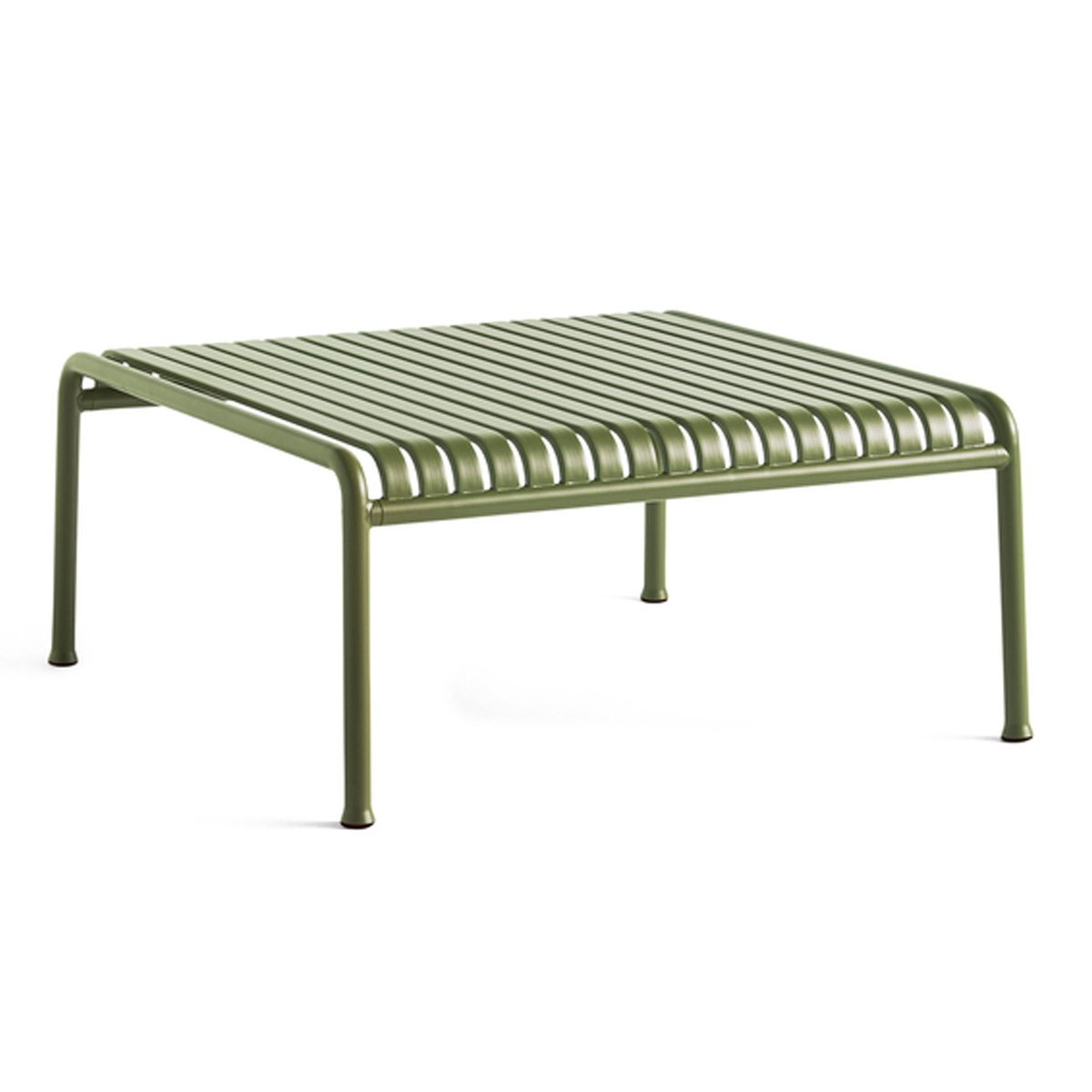 HAY Palissade Low Table 81,5x86x38 cm Olive | Design Scandinave | Tables de jardin | Vert