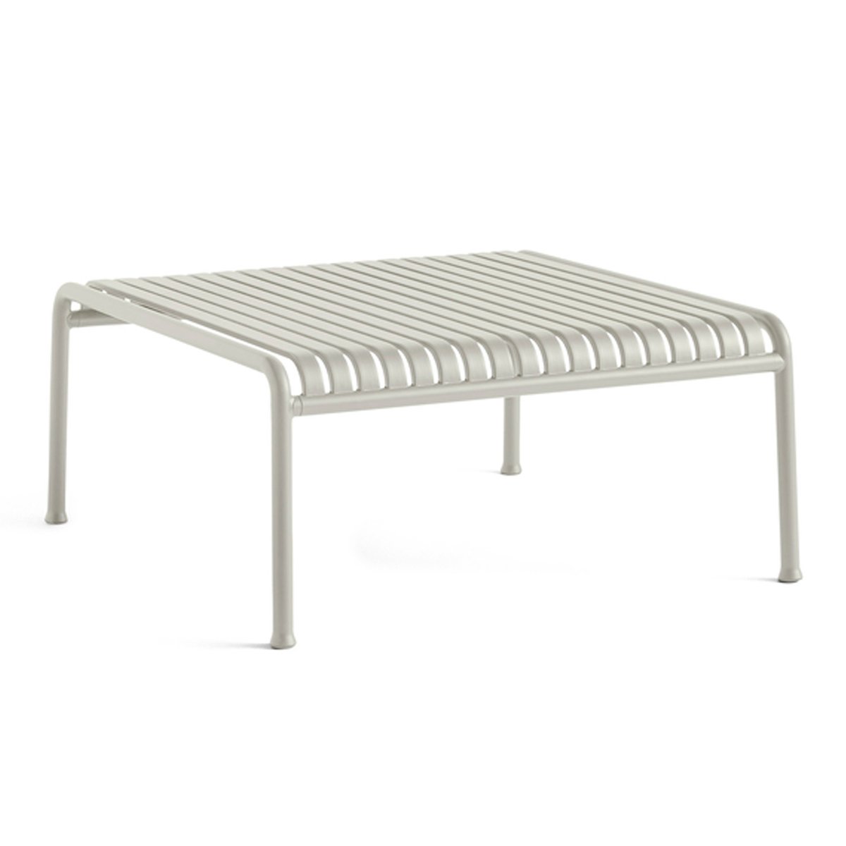 HAY Palissade Low Table 81,5x86x38 cm Sky grey | Design Scandinave | Tables de jardin | Gris