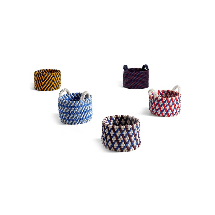 Panier avec anses Bread, blue dash, large HAY