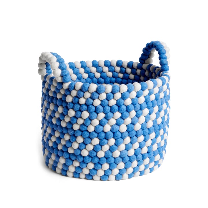 Panier avec anses Bread, blue dash, large HAY