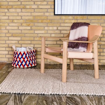 Panier avec anses Bread - blue dash, large - HAY