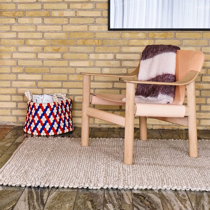 Panier avec anses Bread, blue dash, large HAY