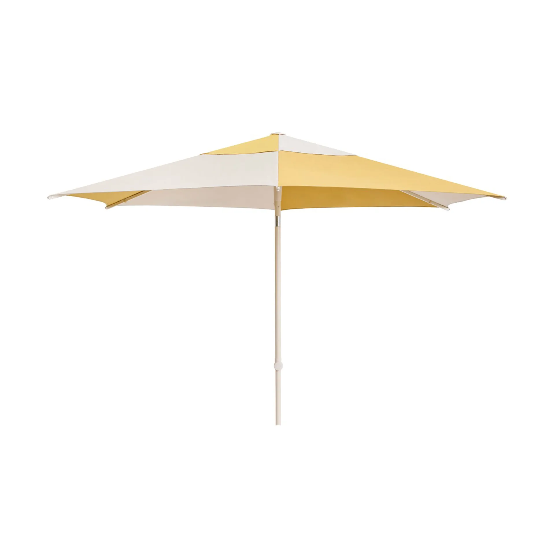 Parasol Terrazza Hexagon, Off white-ochre HAY