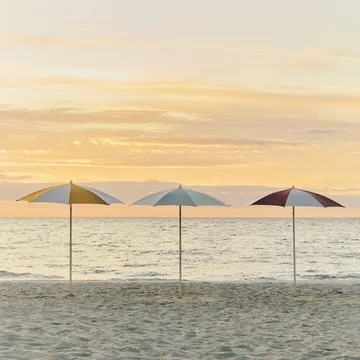 Parasol Terrazza Octagon - Off white-ochre - HAY