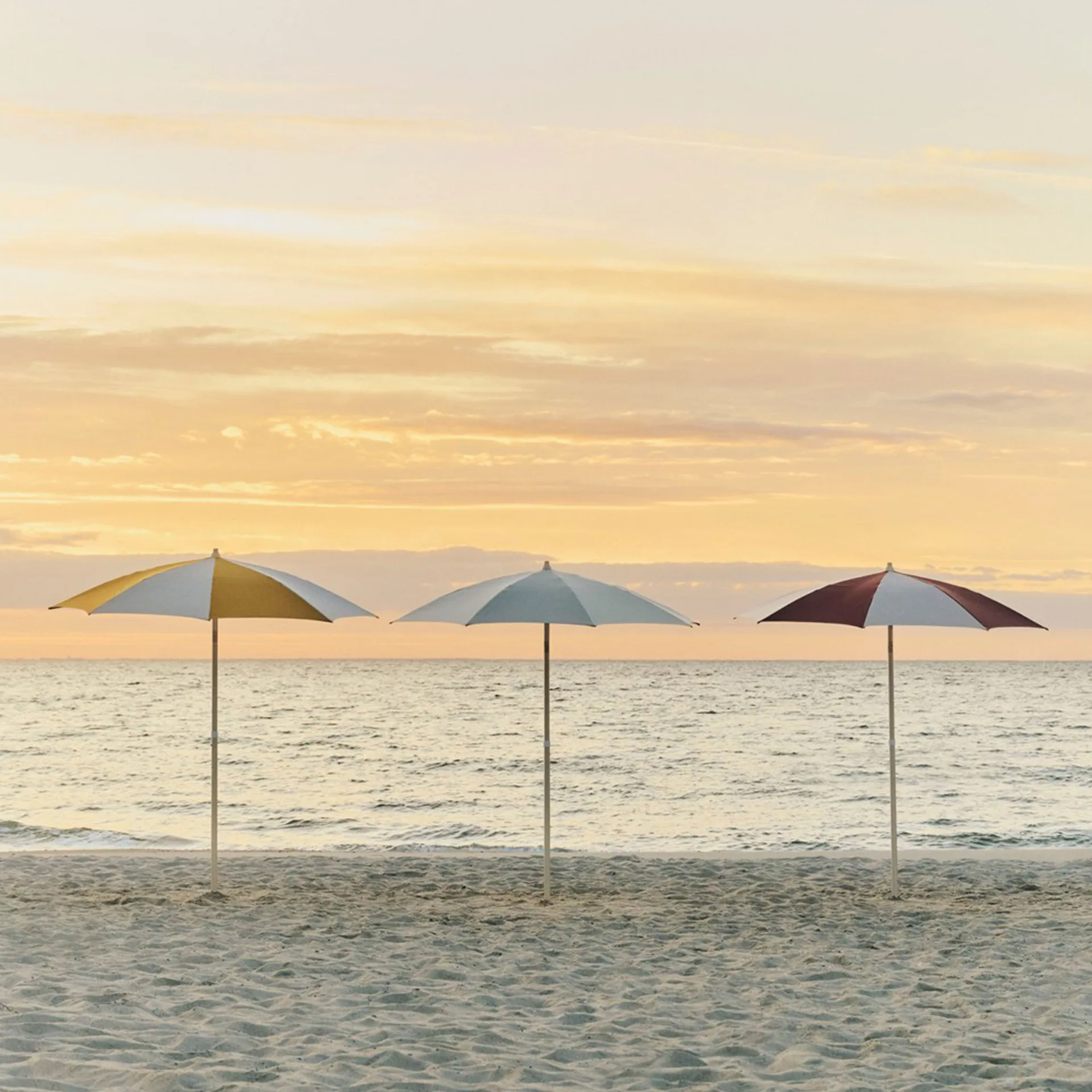 Parasol Terrazza Octagon, Off white-ochre HAY