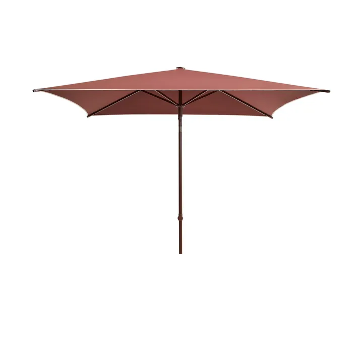 Parasol Terrazza Square - Off white-burgundy - HAY
