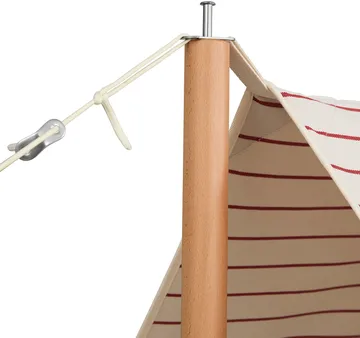 Pare-soleil Outdoor Market - Beige-rouge, 200x240 cm - HAY