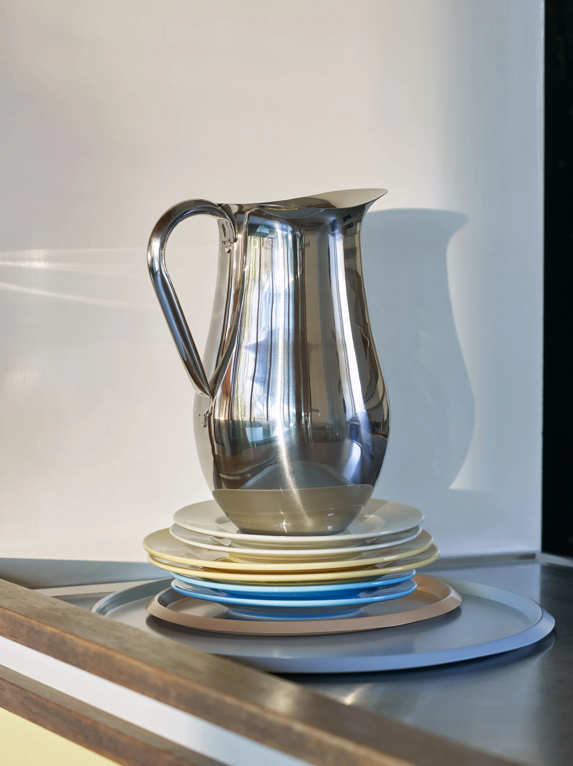 Pichet 3,25 L Indian Steel Pitcher No. 2, Acier inoxydable HAY