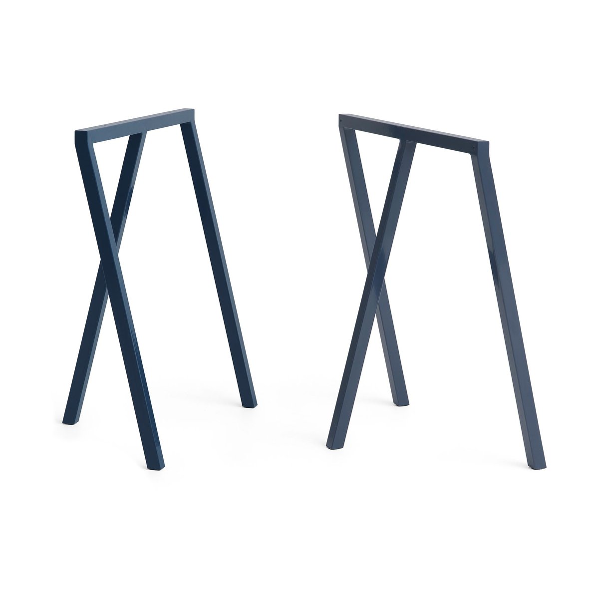 HAY Pied de cadre Loop Stand Frame 72 cm Lot de 2 Deep blue