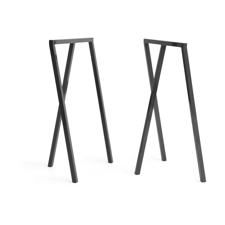 Pied de cadre Loop Stand Frame 95 cm Lot de 2 - Black - HAY