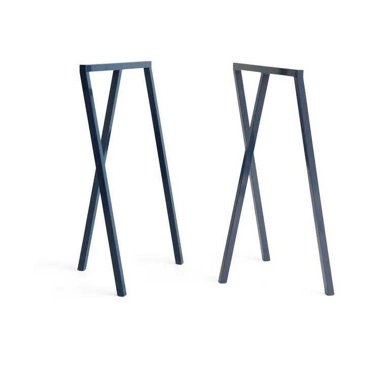 Pied de cadre Loop Stand Frame 95 cm Lot de 2 - Deep blue - HAY
