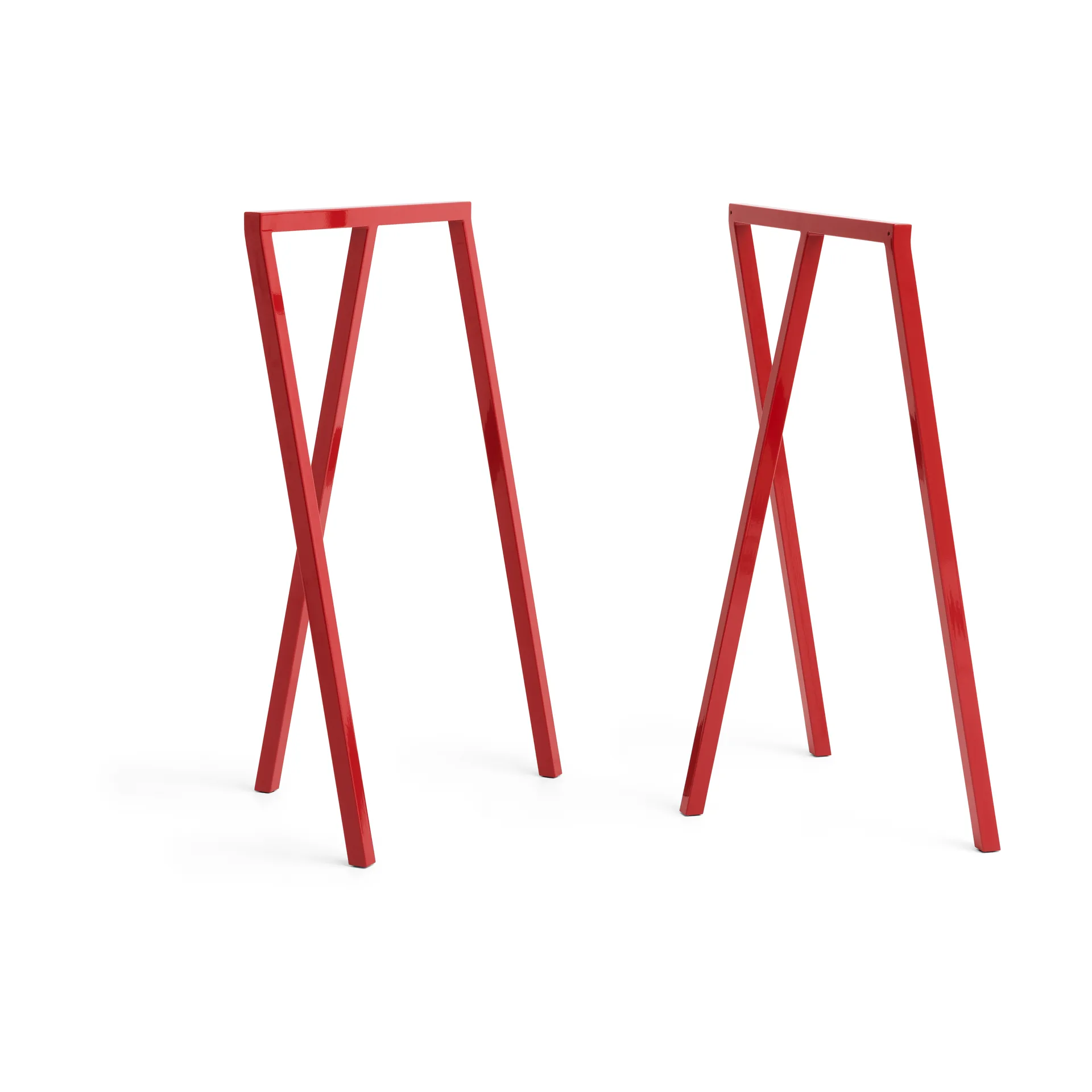 Pied de cadre Loop Stand Frame 95 cm Lot de 2, Maroon red HAY