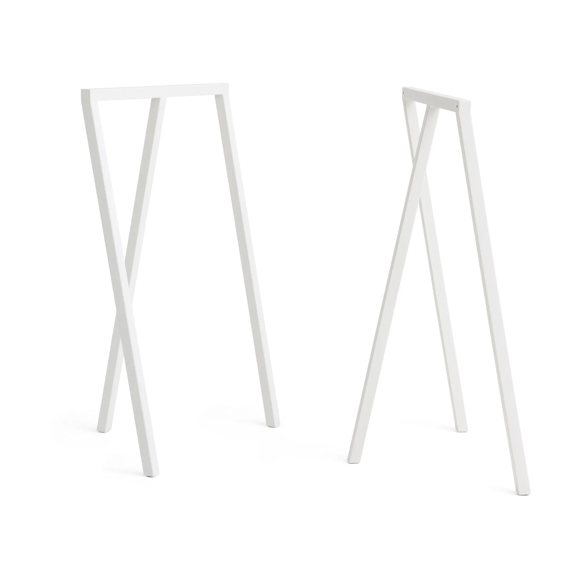 Pied de cadre Loop Stand Frame 95 cm Lot de 2, White HAY