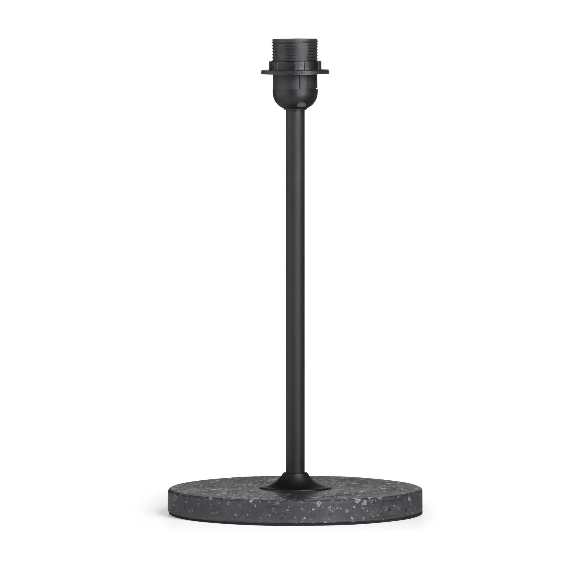 Pied pour lampe Common 39 cm, Soft black-black terrazzo HAY