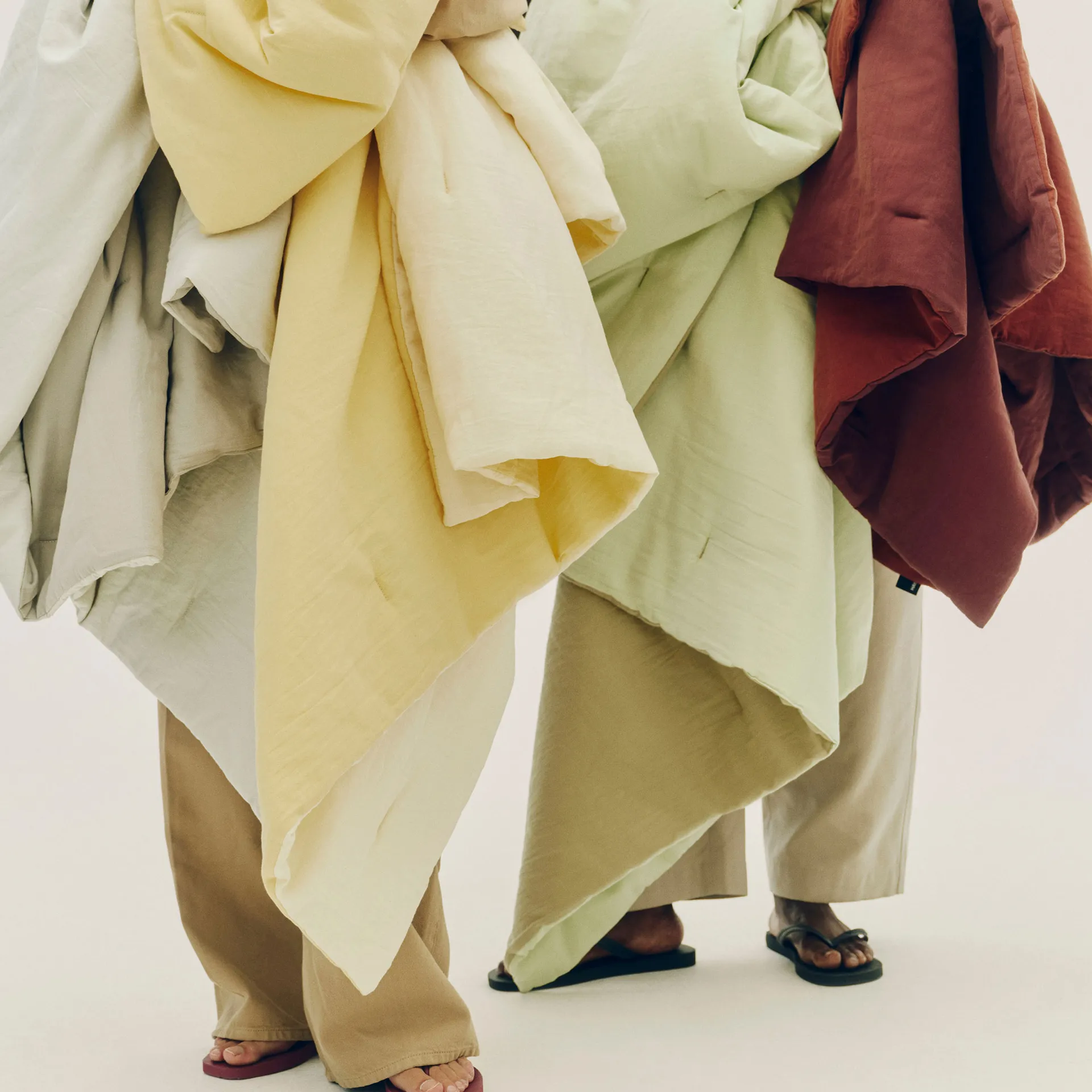 Plaid Air Quilt, Soft yellow, 140x200 cm HAY