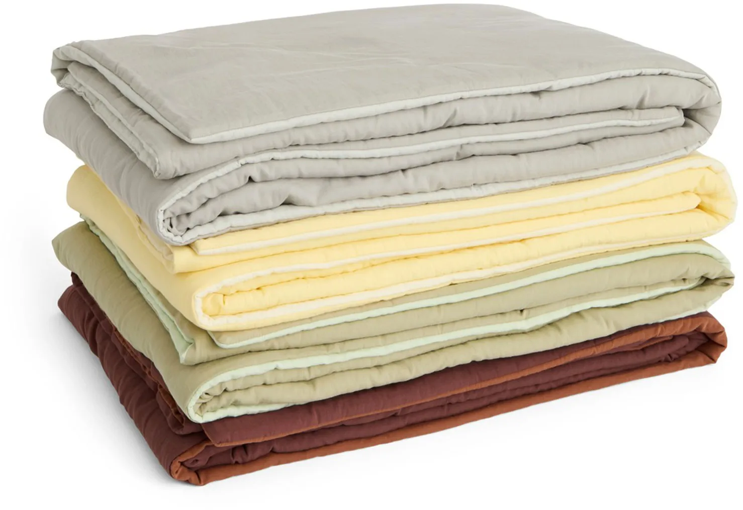 Plaid Air Quilt, Soft yellow, 140x200 cm HAY