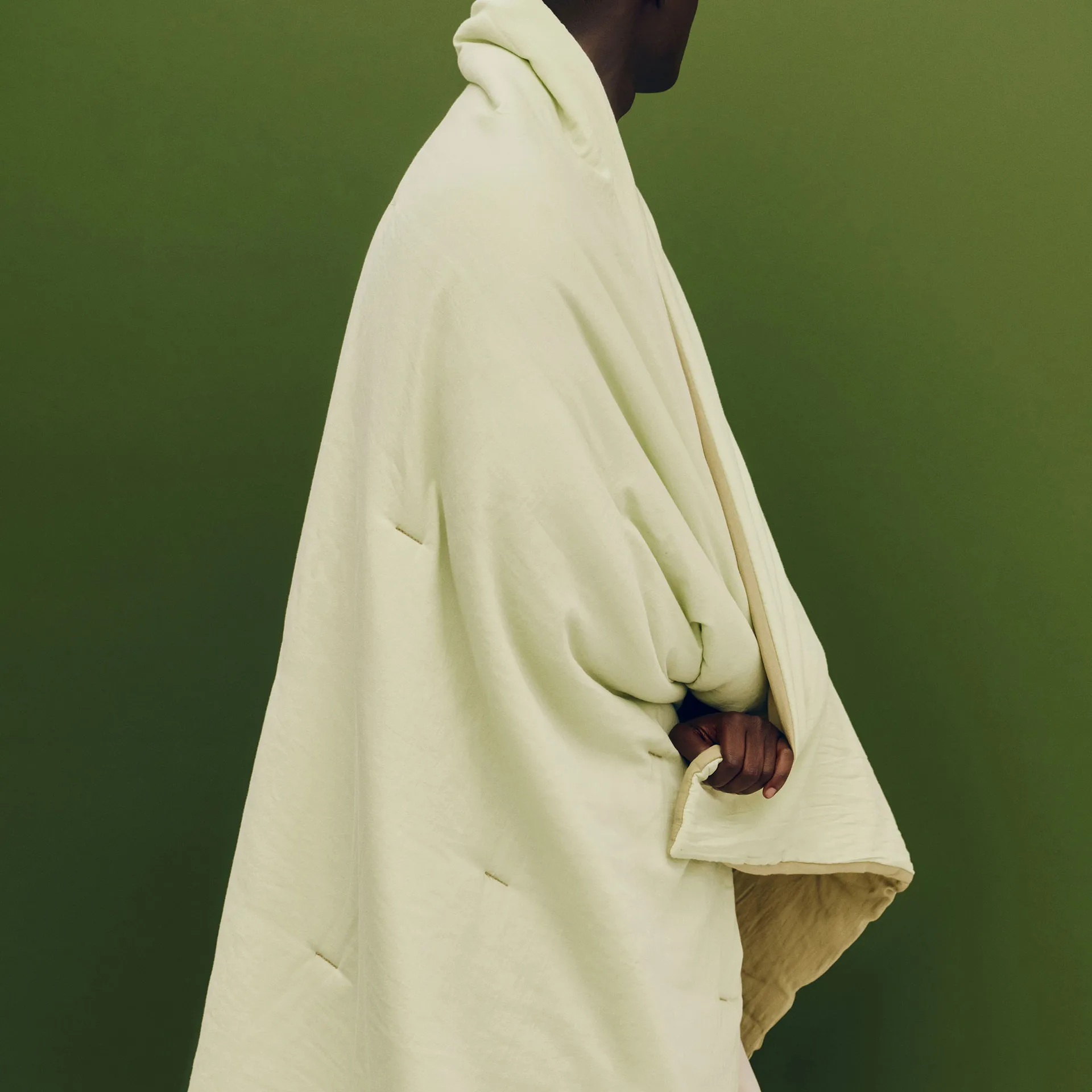 Plaid Air Quilt, Soft yellow, 140x200 cm HAY