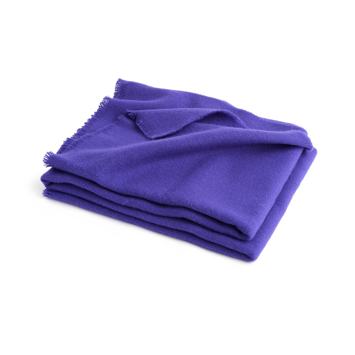 HAY Plaid en laine Mono 130x180 cm Deep purple | Design Scandinave | Plaids & couvertures en laine | Violet