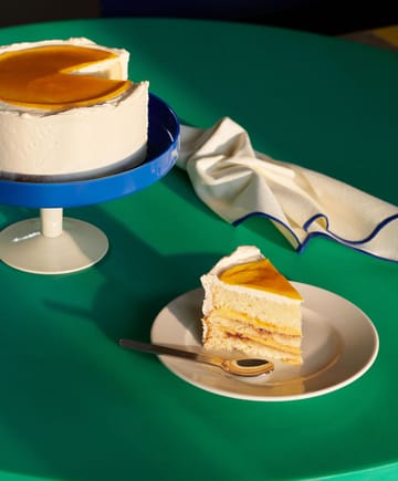 Plat à gâteau Display sur pied Ø26,5 cm - Bleu-beige - HAY
