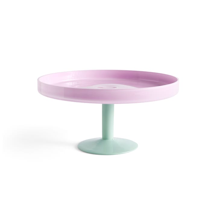 Plat à gâteau Display sur pied Ø26,5 cm, Rose-menthe HAY