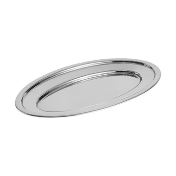 Plat de service Essential Steel - Acier inoxydable, ovale, medium - HAY
