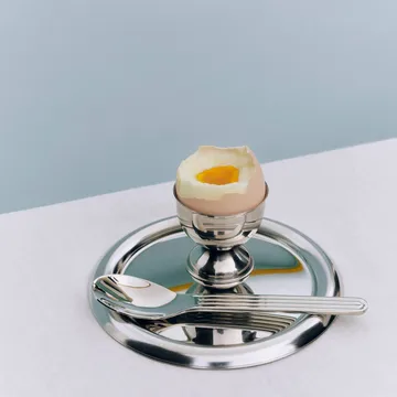 Plat de service Essential Steel - Acier inoxydable, rond, small - HAY