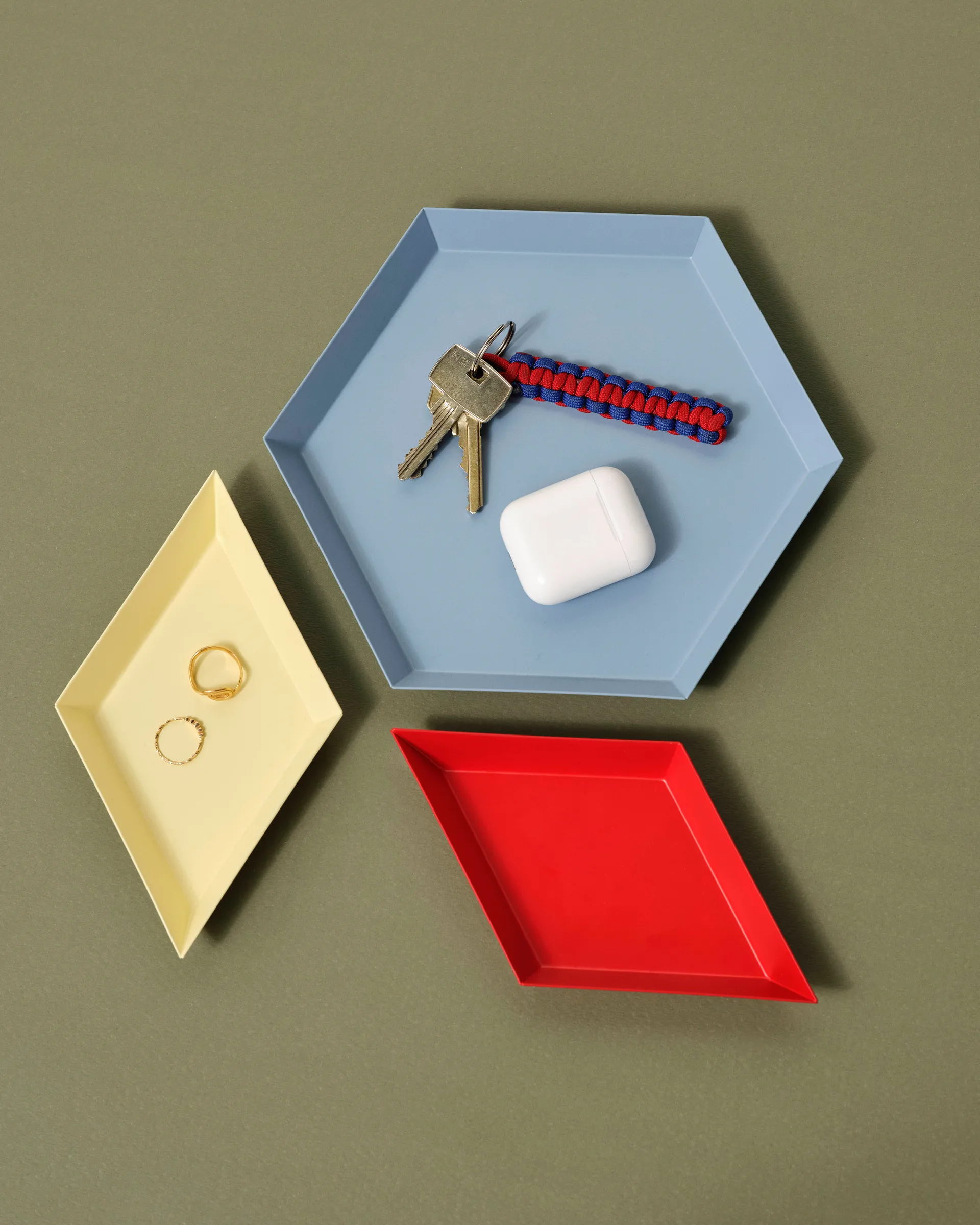 Plateau Kaleido XS, Dusty yellow HAY