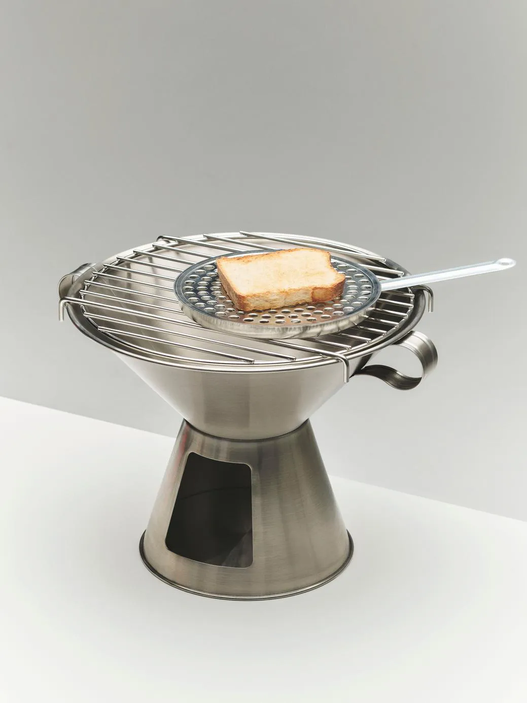 Poêle à toast pour barbecue Outdoor Market, Acier inoxydable HAY