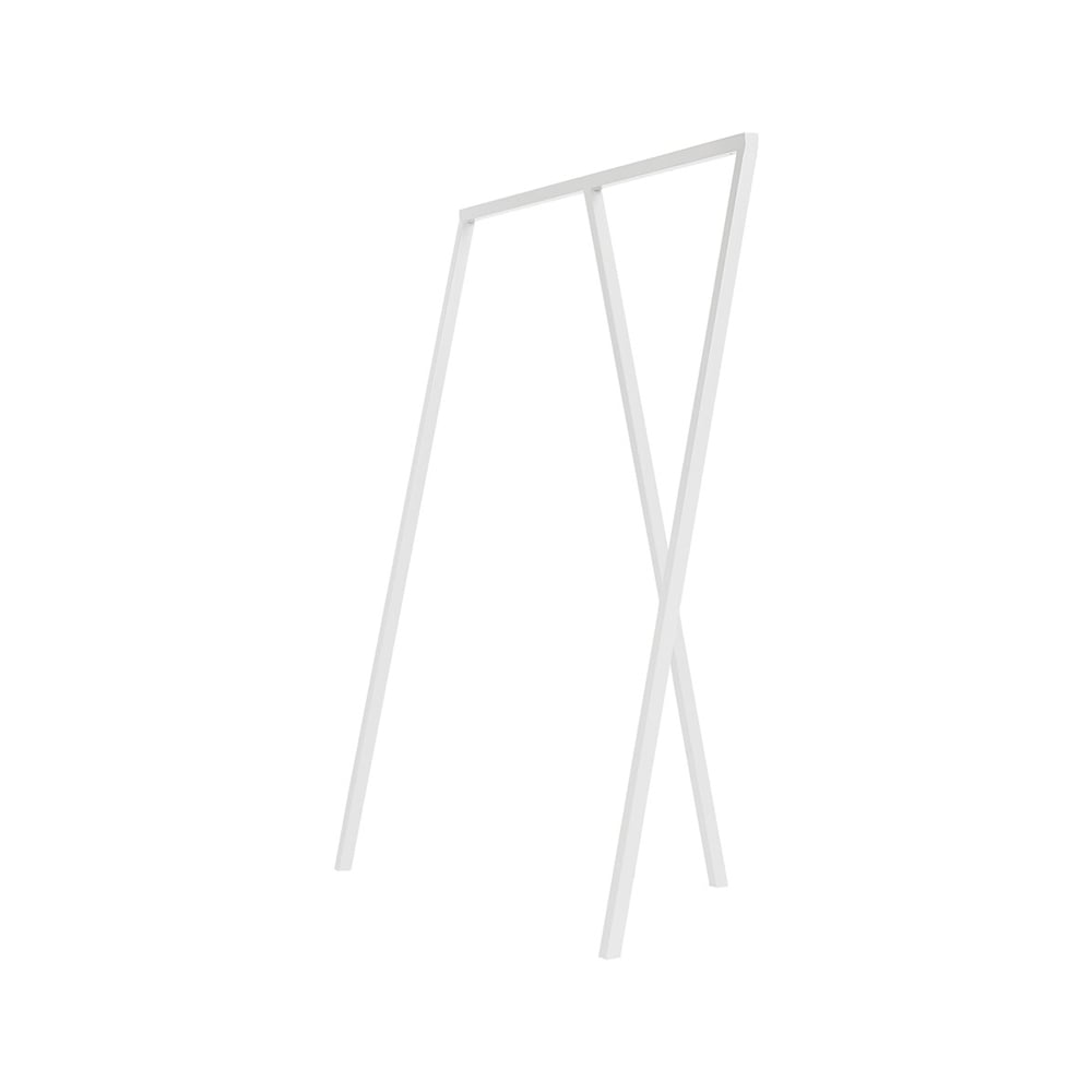 HAY Porte-manteau Loop Stand Wardrobe White | Design Scandinave | Cintres & portants | Blanc